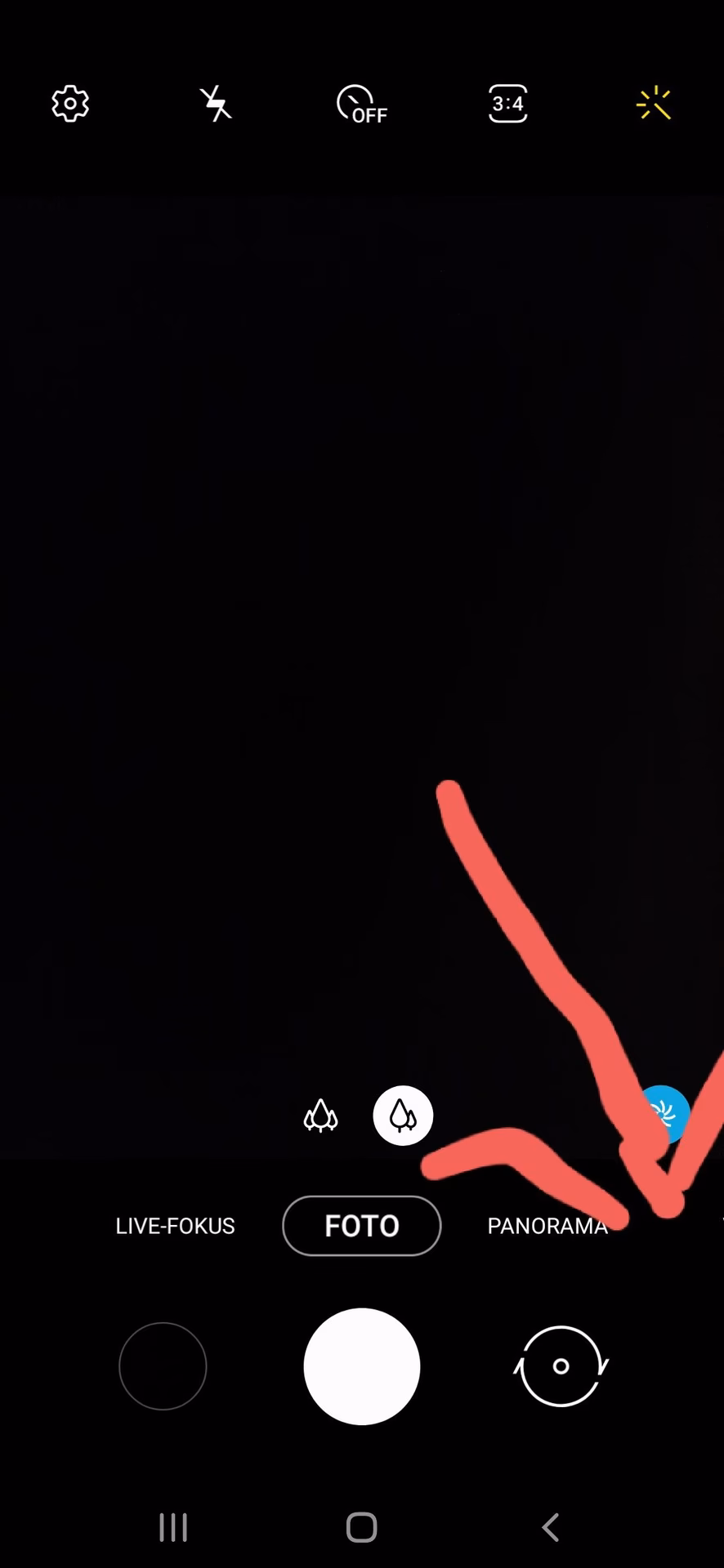 Warum flackert meine Samsung-Kamera?