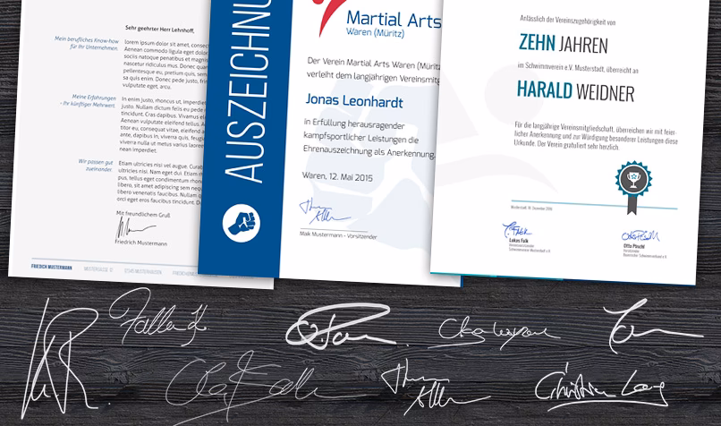 Wie bearbeite ich Handschrift in Photoshop?