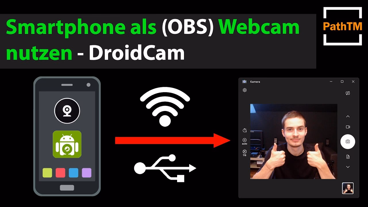 Kann ich meine Telefonkamera auf OBS verwenden?