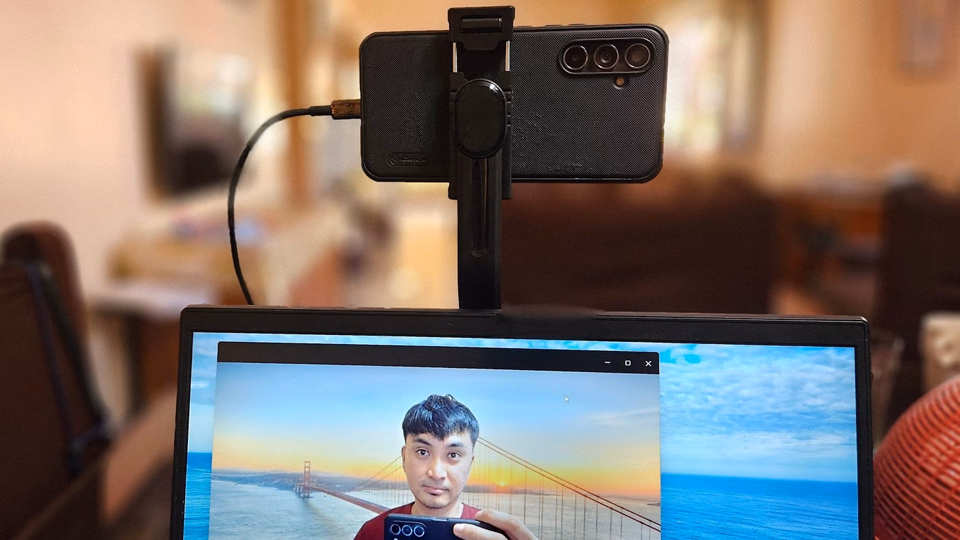 Wie verbinde ich eine mobile Kamera mit einem PC?