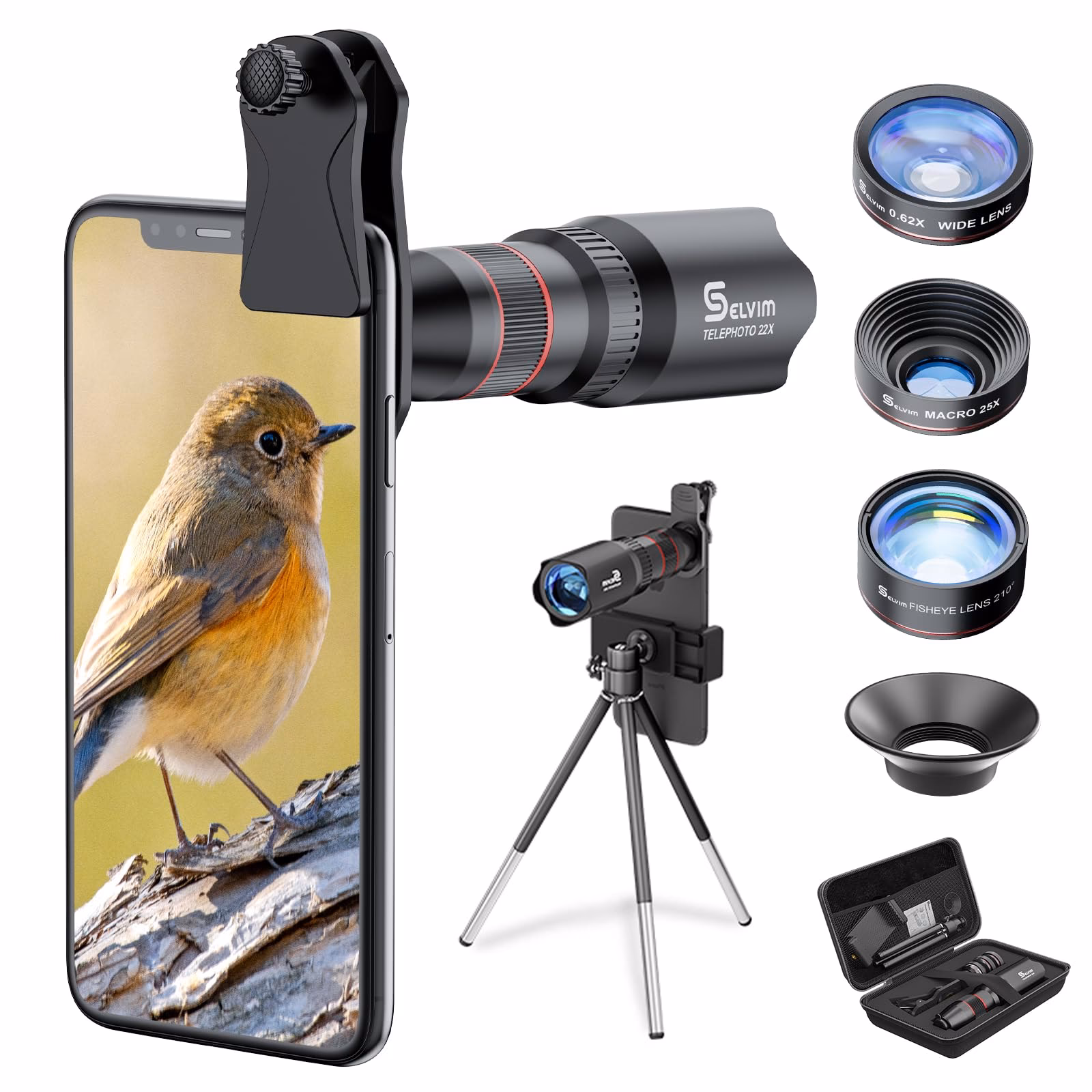 Welche Objektive haben Smartphone-Kameras?