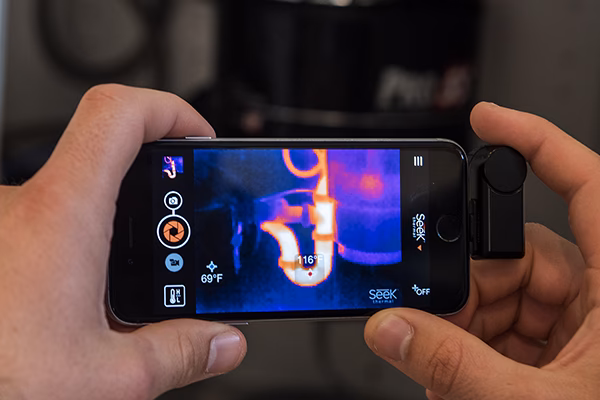 Welche Handys haben eine Wärmebildkamera?