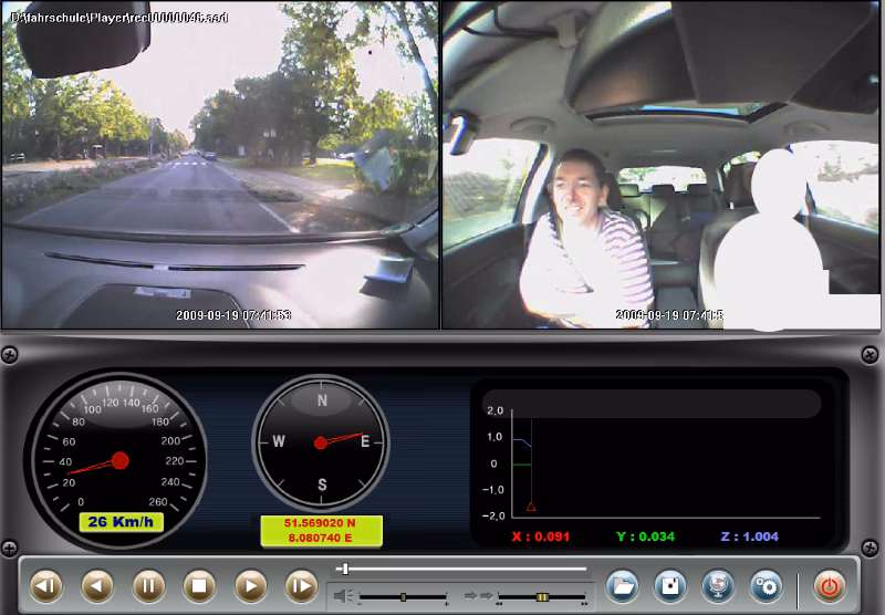 Wie funktioniert ein Fahrschulauto?