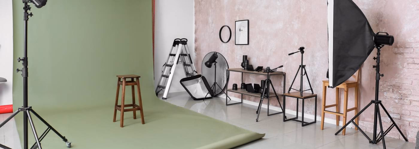 Wie viel Platz benötige ich für ein Fotostudio zu Hause?