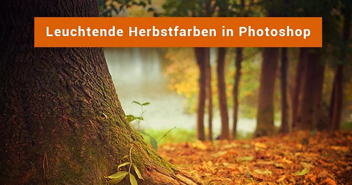 Wie kann man Herbstfarben in Photoshop verbessern?