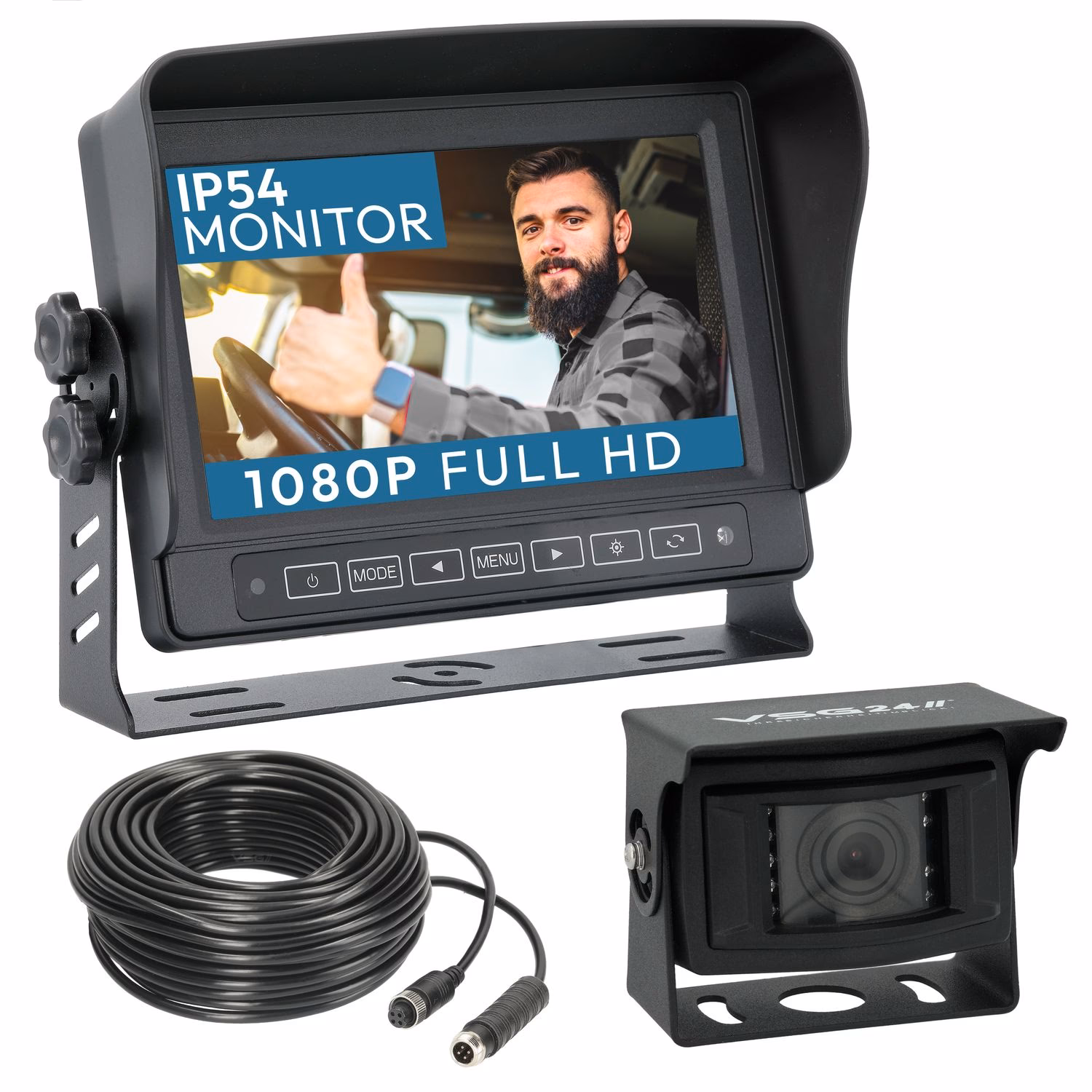 Wie verbinde ich die Rückfahrkamera mit der Dashcam?