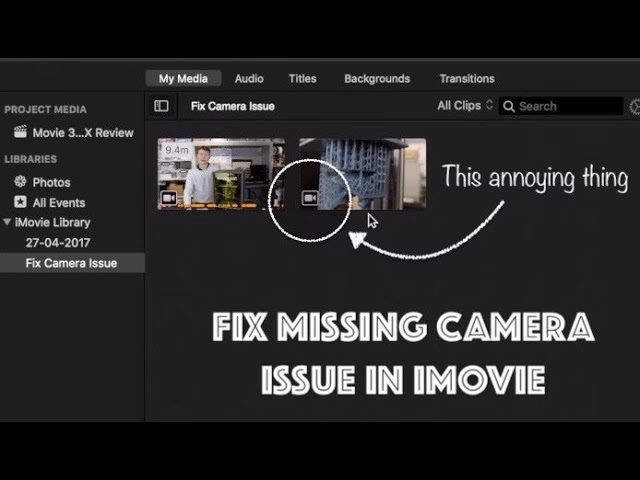 Wie erlaube ich iMovie den Zugriff auf meine Kamera?