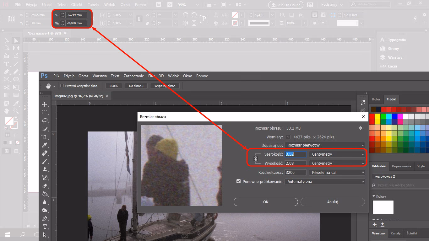How do I reduce file size in InDesign?