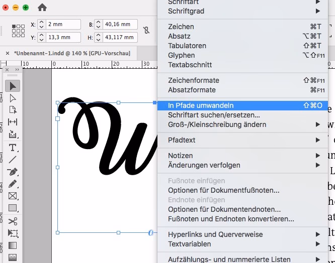 Wie füge ich in InDesign Initialen und verschachtelte Formate hinzu?