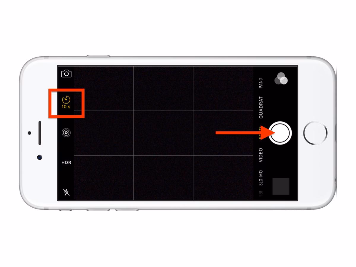 Warum macht mein iPhone bei Selbstauslöser 10 Fotos?