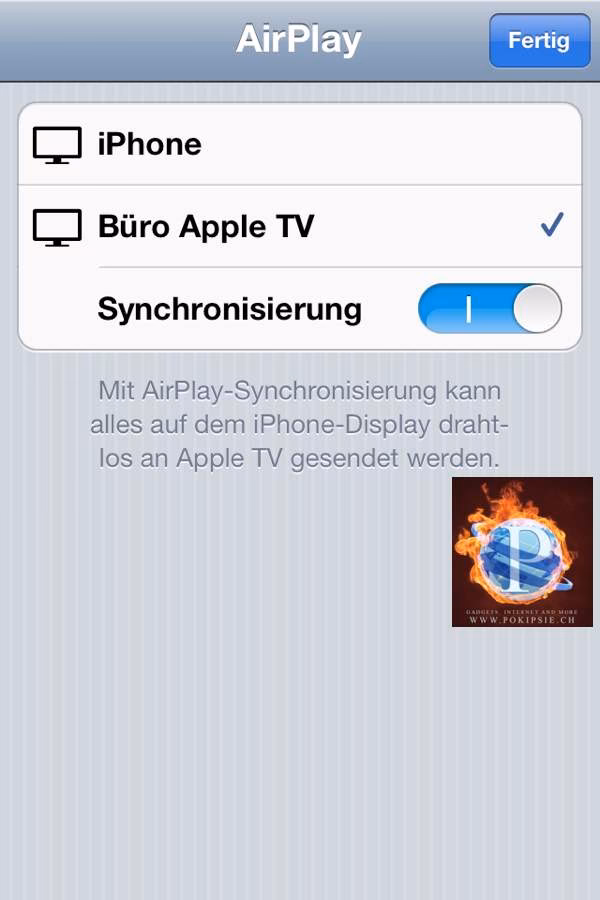Kann ich mein iPhone als Kamera für mein Apple TV verwenden?