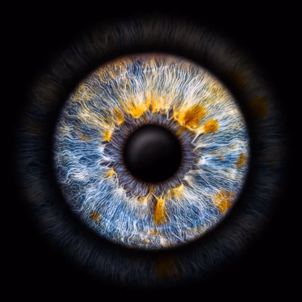 Wie macht man ein gutes Foto von seiner Iris?