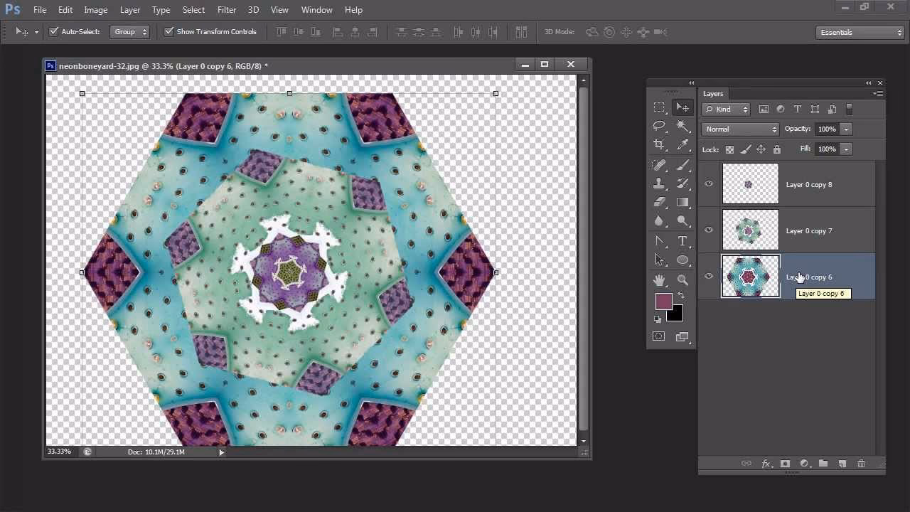 Was ist der Kaleidoskop-Effekt?