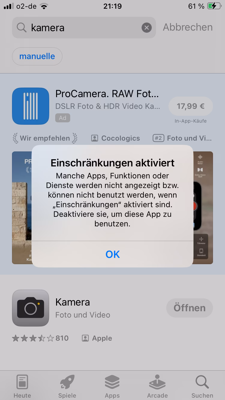 Was tun, wenn eine App auf dem iPhone verschwunden ist?