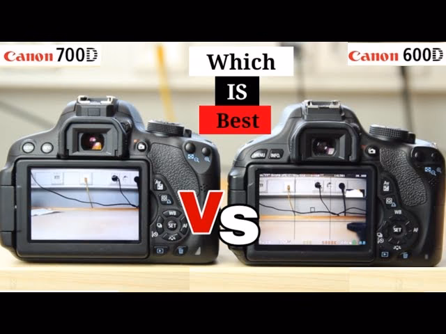 Is the Canon 700D better than the 600D?