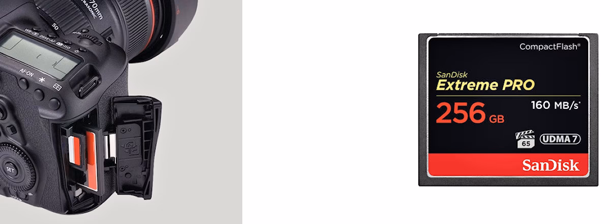 Kann man ohne CF-Karte fotografieren?