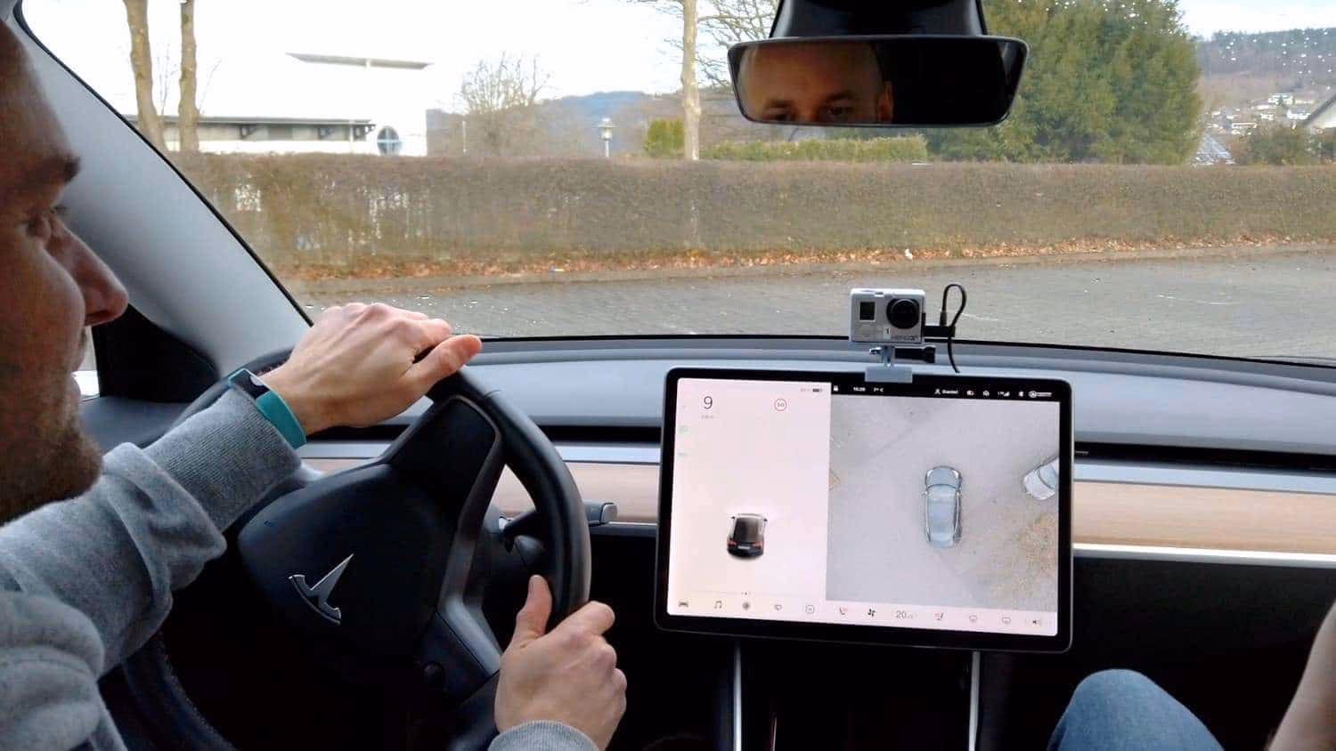 Zeichnet die Kamera des Tesla Model 3 auf?