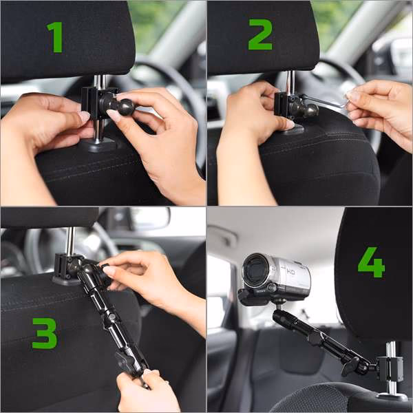 Kann man eine Kamera an einem Auto montieren?