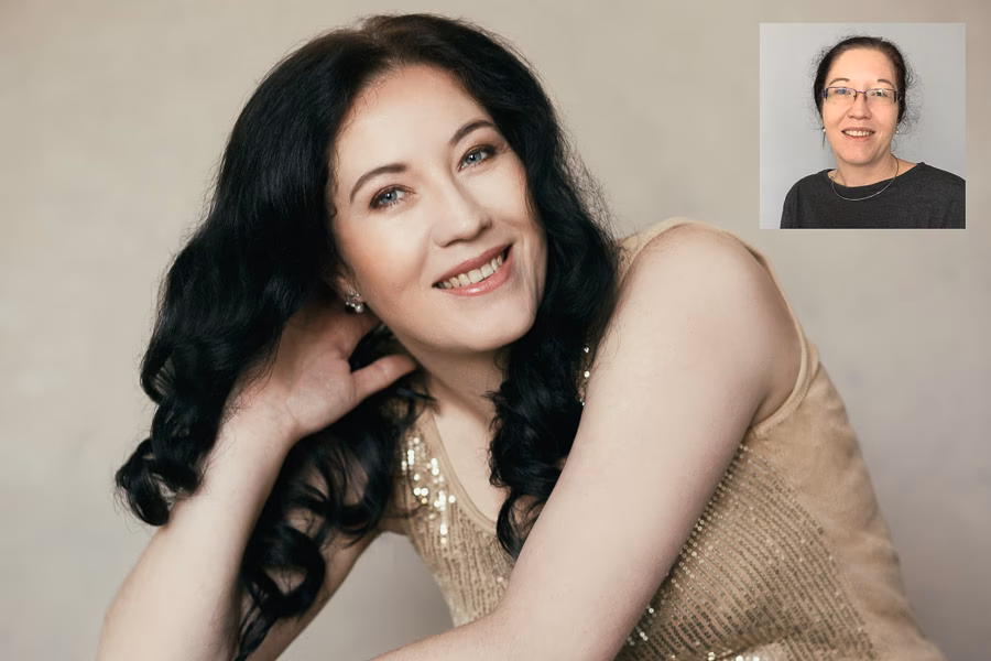 Kann man hübsch sein, aber nicht fotogen?