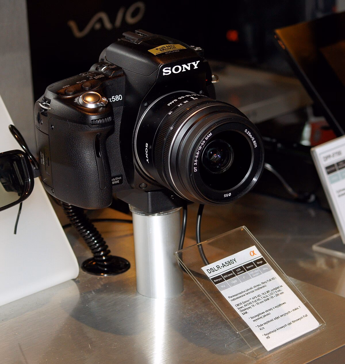 Is the Sony A58 mirrorless?