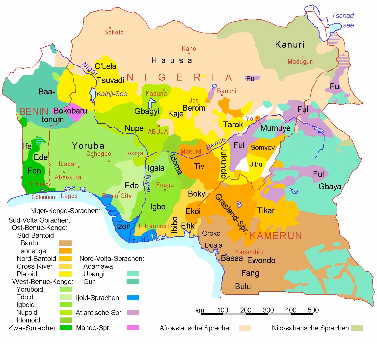 Wie heißt die Sprache von Kamerun?