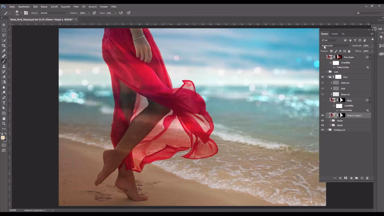 Kann ich Kleidung mit Photoshop ausziehen?