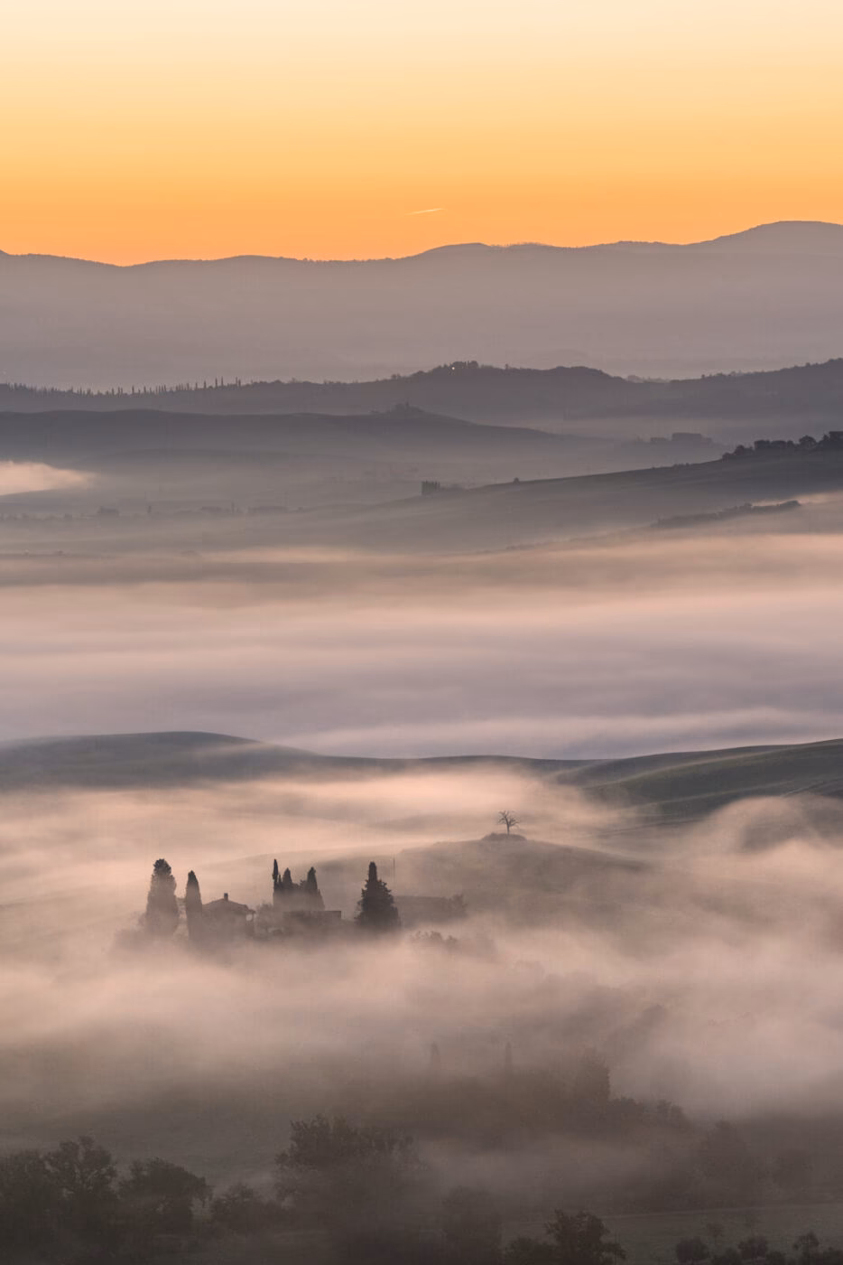 Warum ist die Toskana so hügelig?