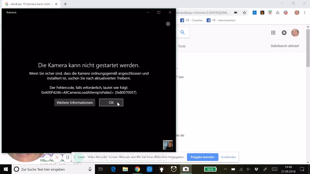 Warum funktioniert die Kamera meines Lenovo-Laptops unter Windows 10 nicht?