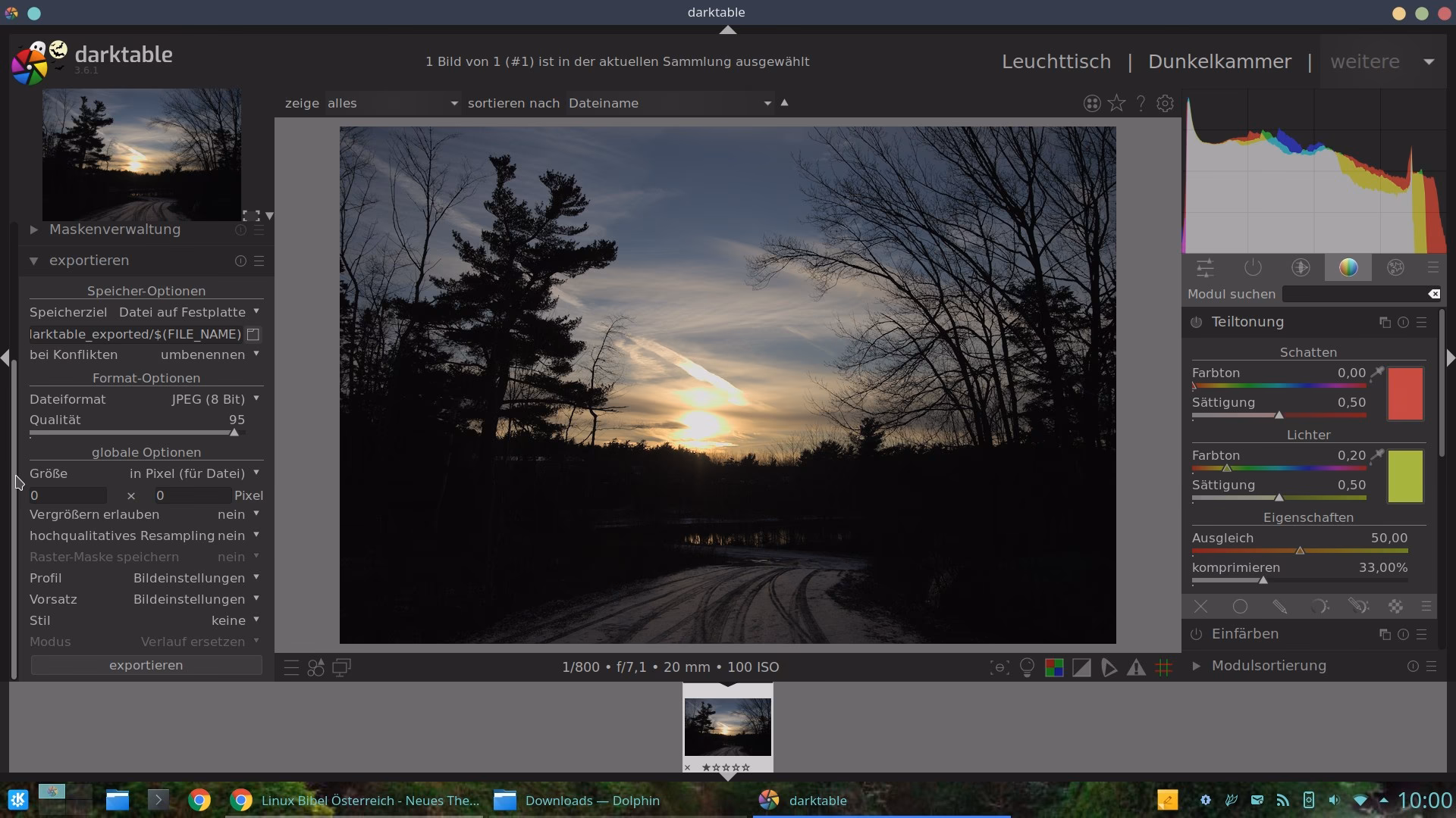 Kann Linux RAW lesen?