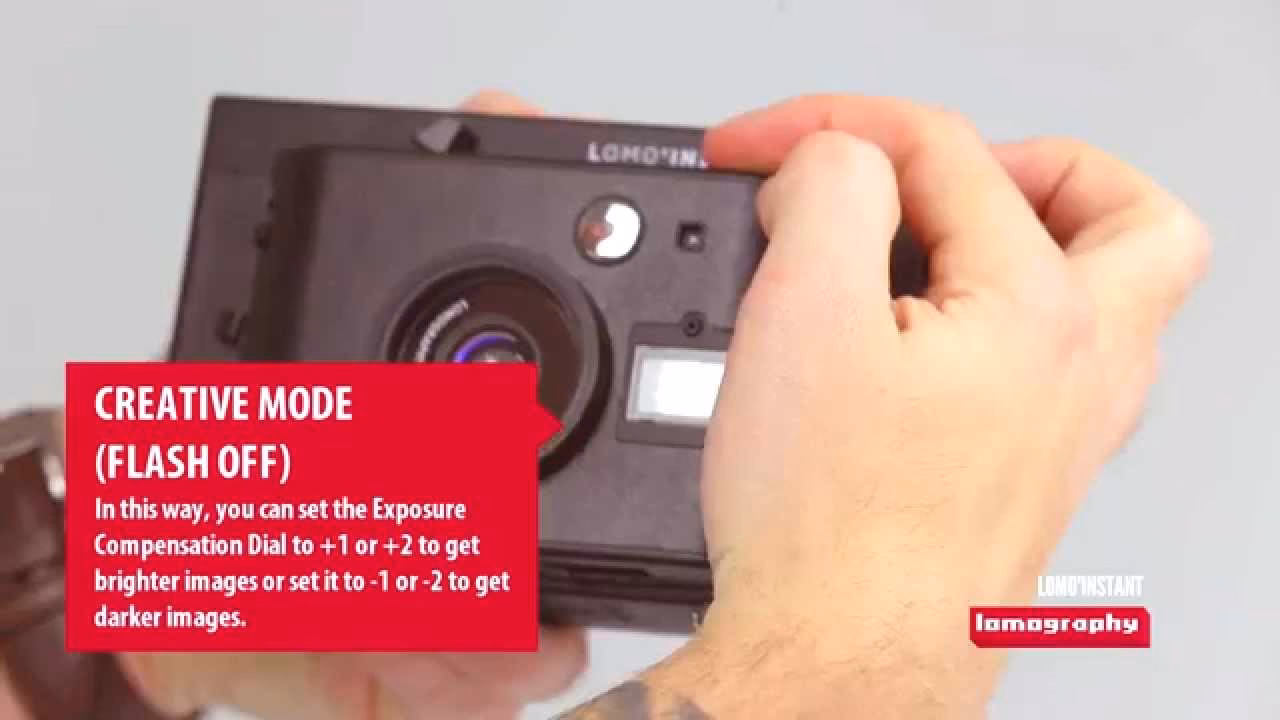 Was sind die Einstellungen für Lomo Instant Square?