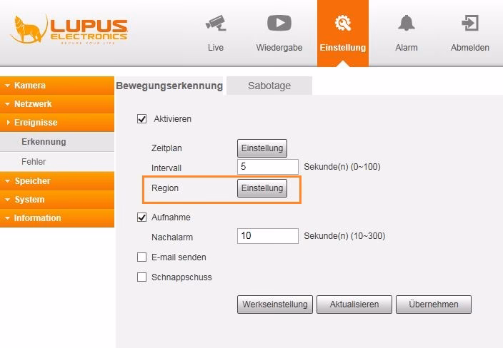 Wo werden Lupus Kameras hergestellt?