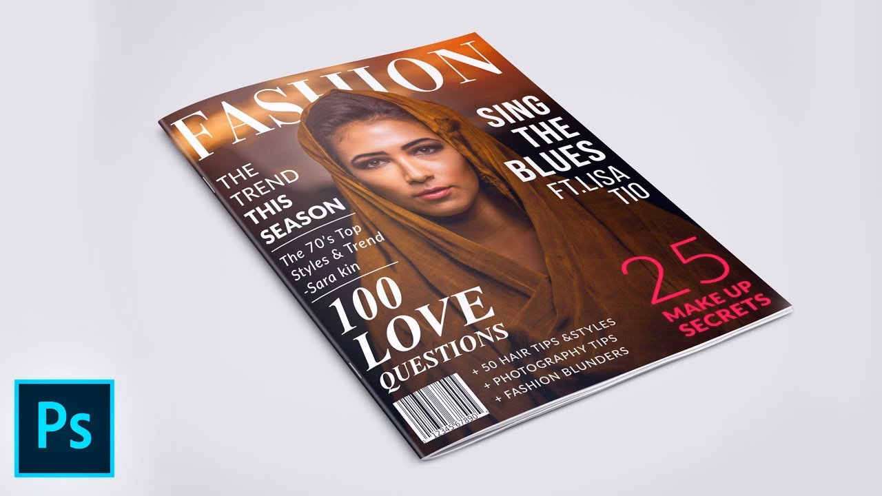 Welche Größe hat ein Zeitschriftencover in Photoshop?