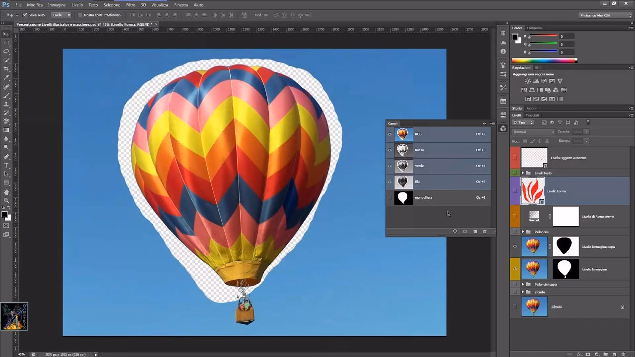 How to quickly mask in Photoshop?
