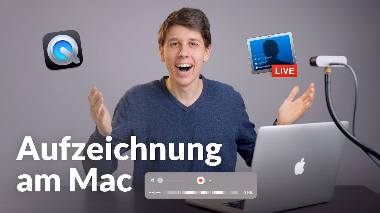 Kann ich meinen Mac als Videokamera verwenden?
