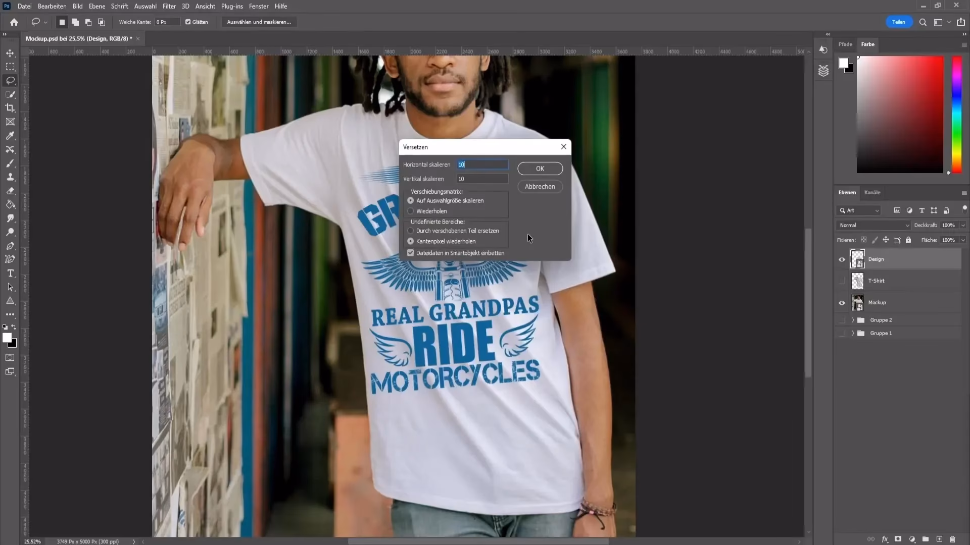 Können Sie in Photoshop Mockups erstellen?