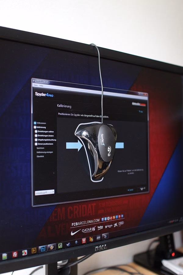 Wie kann ich meinen Monitor kalibrieren?