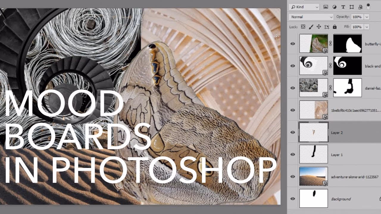 Kann man in Photoshop ein Moodboard erstellen?