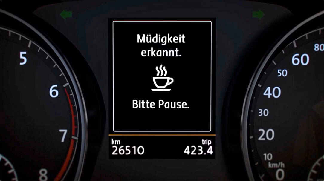 Woher weiß das Auto, dass ich müde bin?