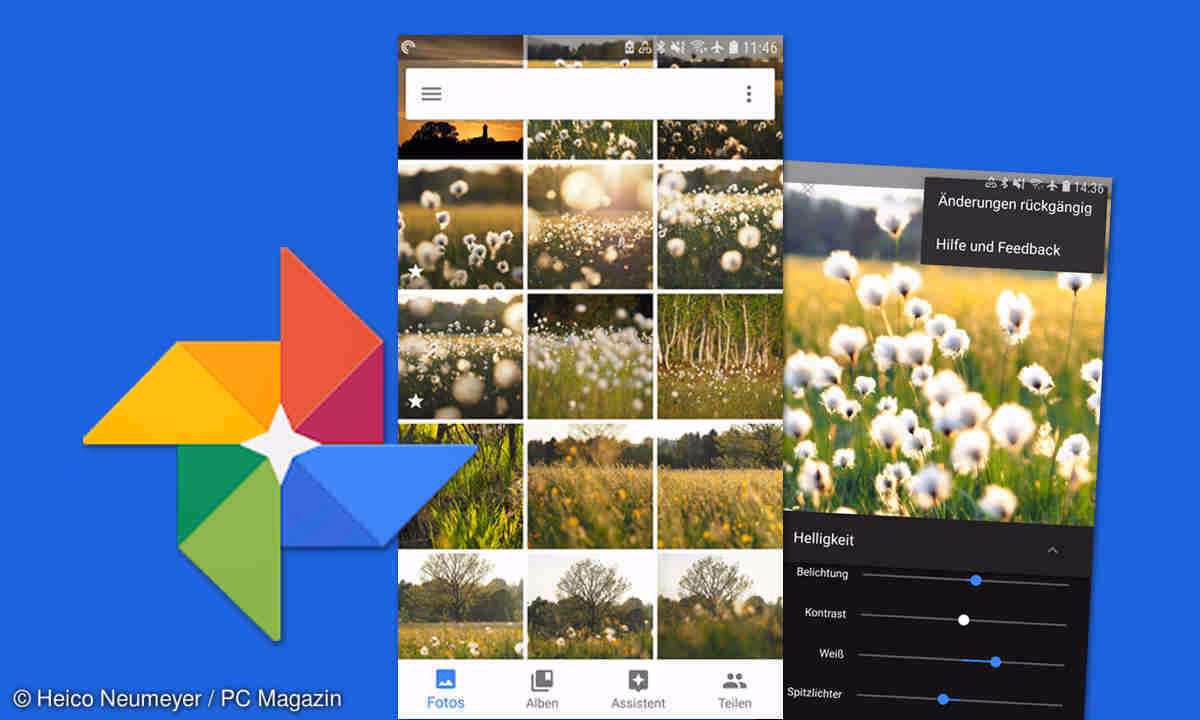 Können Sie Google Fotos online bearbeiten?