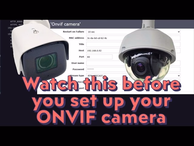 Was ist ONVIF bei Kameras?