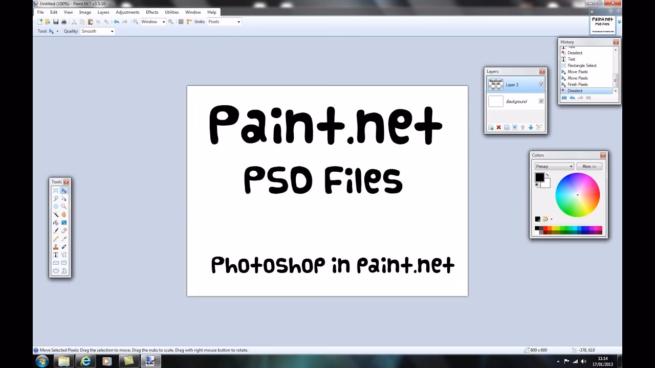 Is Paint.NET as good as Photoshop?