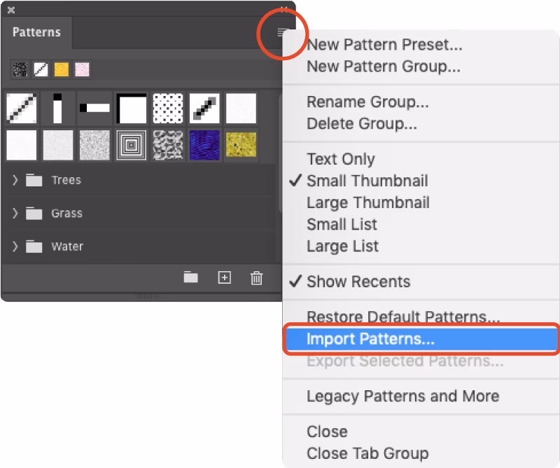 Was ist eine PAT-Datei in Photoshop?