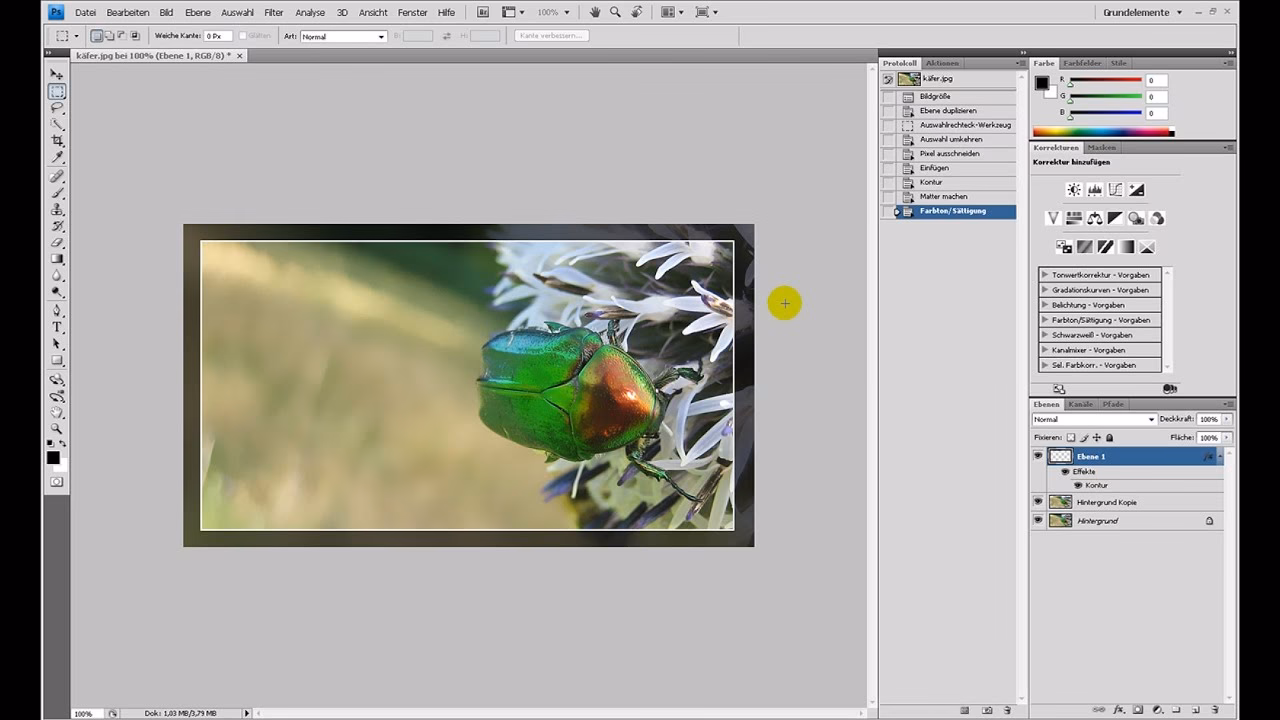Wie öffnet man ein 3D-Bedienfeld in Photoshop?