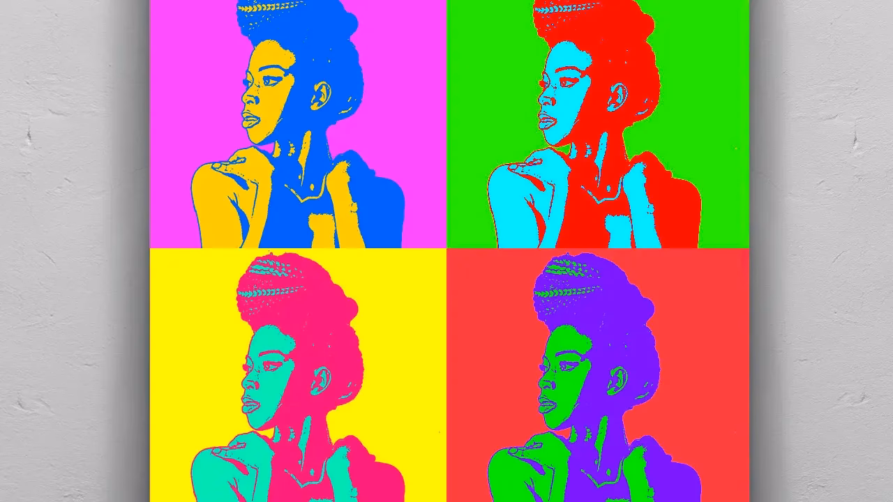 Welches Verfahren nutzte der Künstler Andy Warhol, um seine Bilder herzustellen?