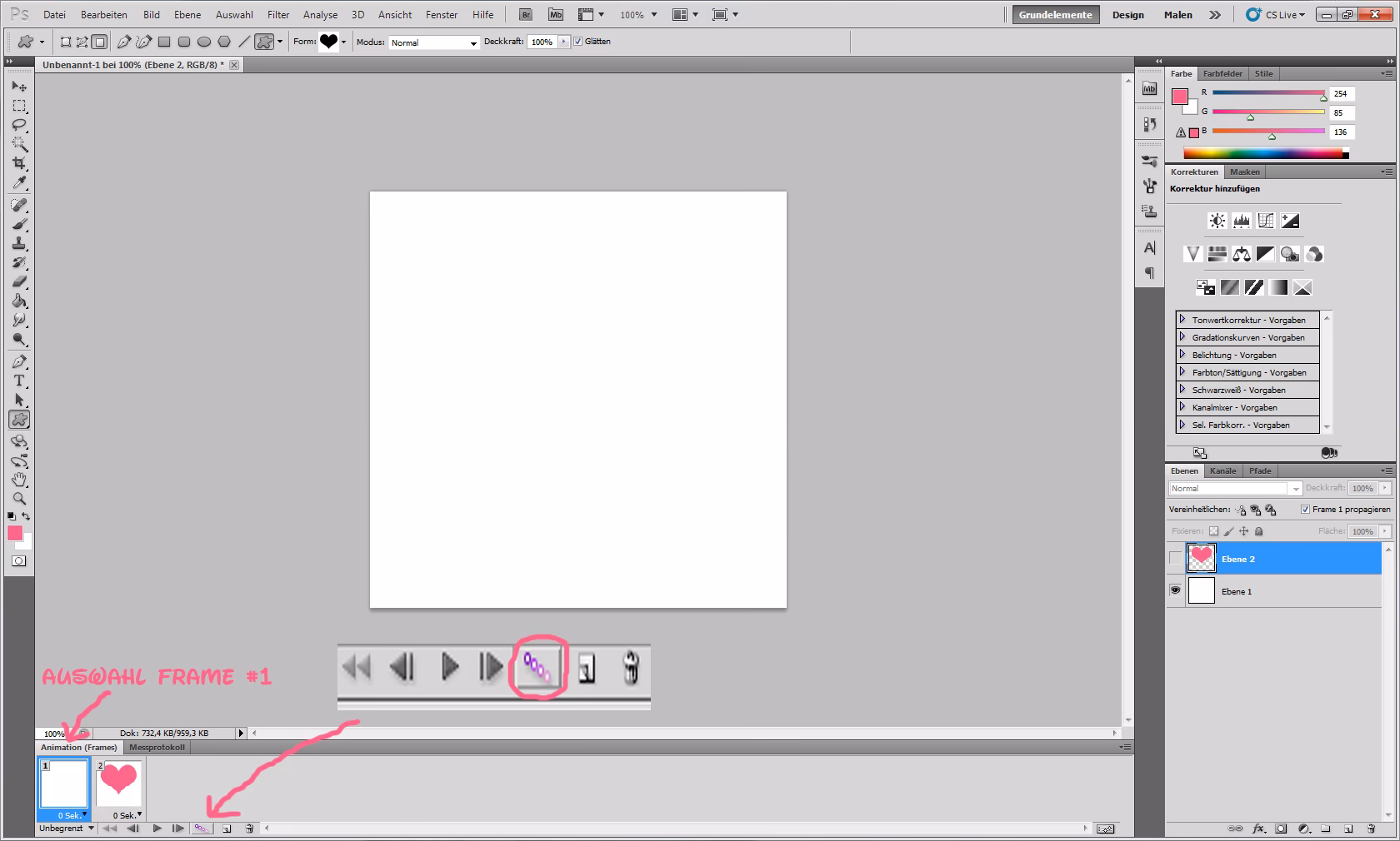 Wie kann ich die GIF-Geschwindigkeit in Photoshop erhöhen?