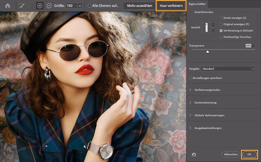 Wie funktioniert der Porträtmodus in Photoshop?