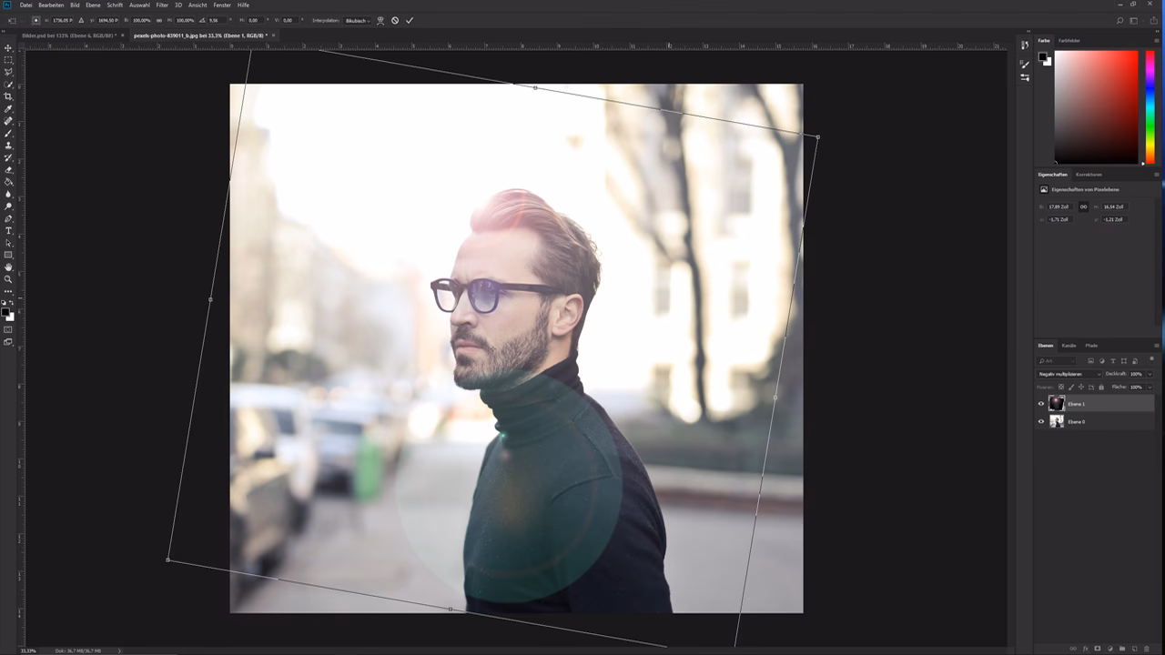 Wie kann ich Dunst in Photoshop entfernen?