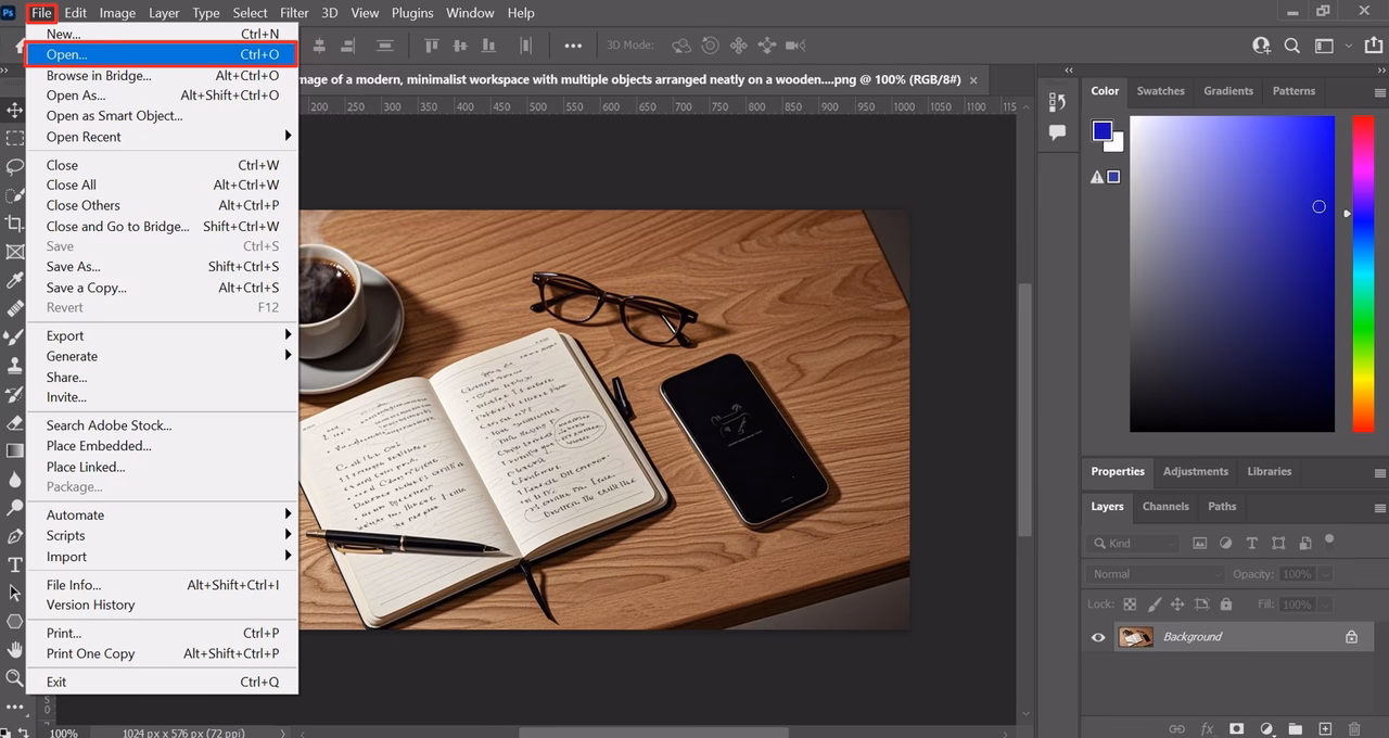 Was ist die Tastenkombination zum Drehen in Photoshop?