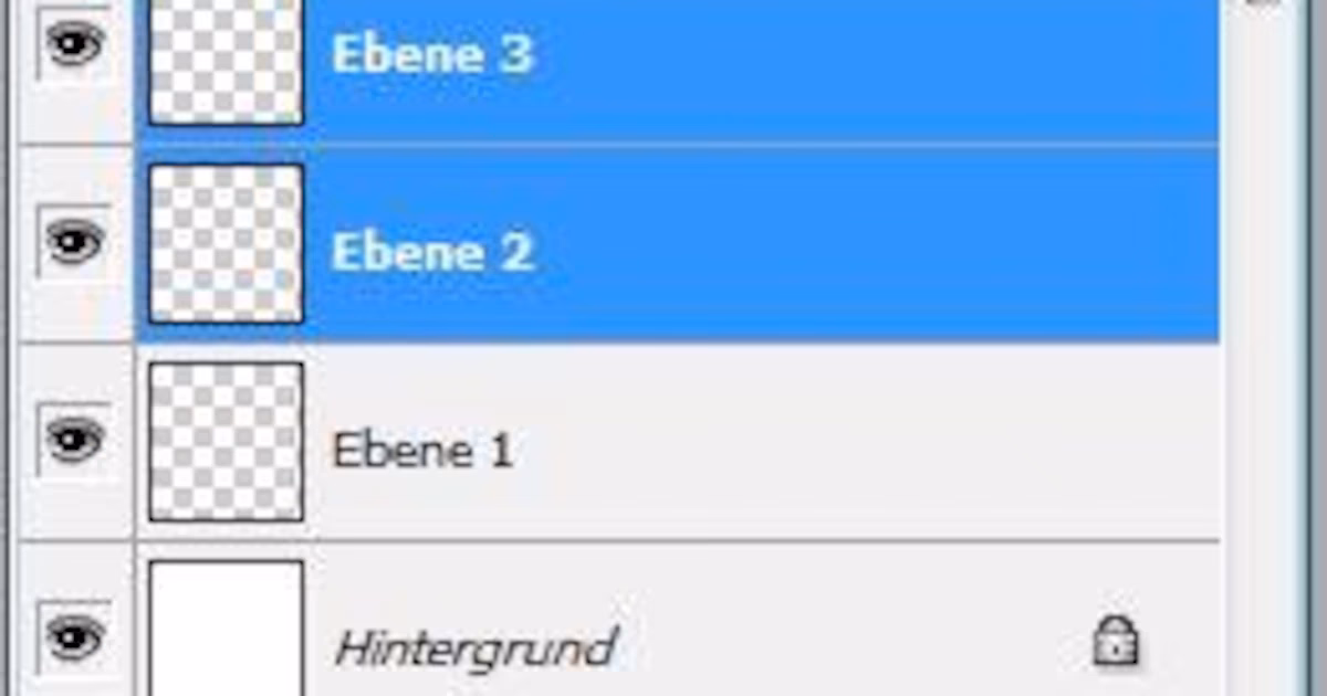 Wie füge ich alle Ebenen in Photoshop zusammen?