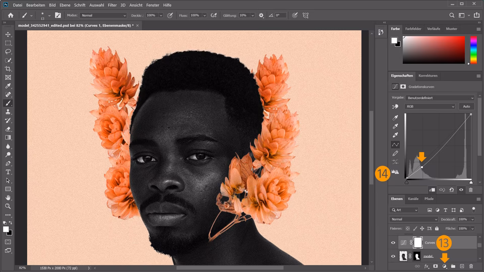 Welche Eigenschaften haben Ebenen in Photoshop?